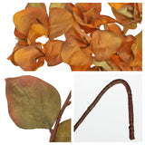 Orange Artificial Bougainvillea Flowers Arrangements - 27.5"